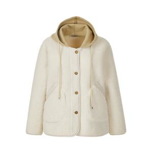 [포커스]후드탈착 뽀글퍼 무스탕 자켓 PBBF5W1JK1101