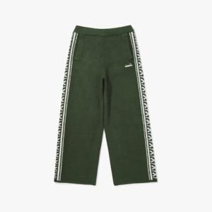 디아도라바지 AQS D5422LPT85GND 프리즈 스웨터 트랙 팬츠 우먼 GREEN