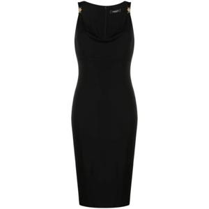 베르사체 미디 원피스 10117131A01253 1B000 BLACK