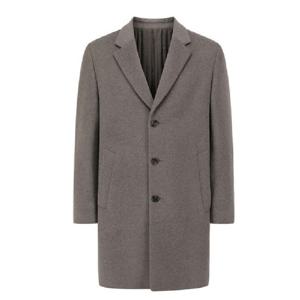 [앤드지]울 캐시미어 혼방 싱글 코트 JBF4CG1101BR