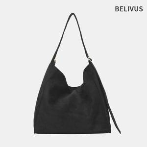 빌리버스 남성 데일리 태블릿수납 경량 가방 고급 쎄무 빅 베이직 숄더백  BSA142