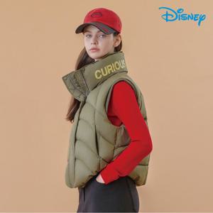 [디즈니골프]여성 하프넥 포인트 덕다운 패딩 조끼 베스트 DP4LJV033
