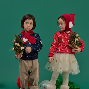 [래핑차일드](모다진주) 크리스마스 쿠키 맨투맨 85C2933225_JJ