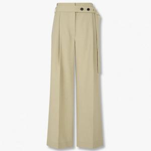 보브  (7115430904) 세미 와이드 벨티드 팬츠