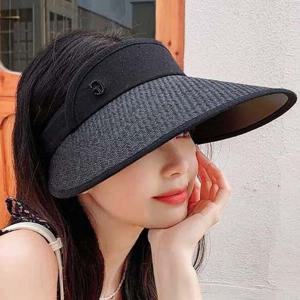 바캉스 라탄모자 여성 비치모자 썬캡 캐주얼