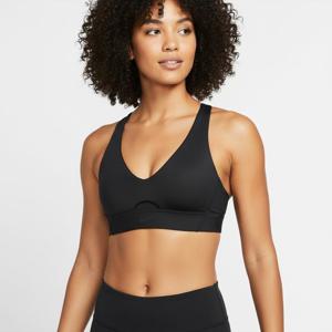 나이키 W 드라이 핏 인디 플런지 컷아웃 브라 (FD7287-010)