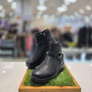 허시파피 세이브존04 여성컴포트캐주얼경량쿠션퍼4.5cm앵클부츠 DYIKMTMFN604