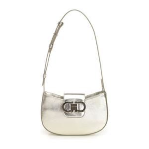 페라가모 스몰 커브 바텀 플랩 숄더백 220947787952 009