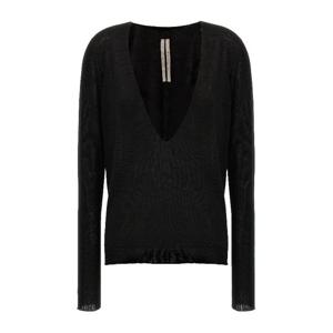 릭오웬스 익스트림 브이넥 울 스웨터 RP01F6668M 09