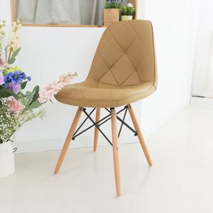 일루일루 모아 에펠 엠보싱 체어 다크베이지