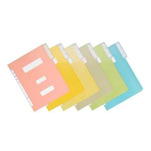 컬러정부화일 10개팩 분홍 F194-7 문화산업