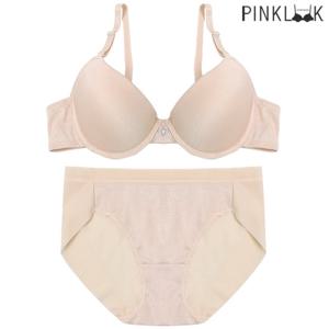 [핑크룩] 핫라인 브라팬티2종세트/베이지