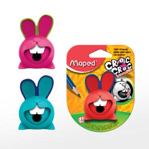 [프랑스 마패드] 크록크록 연필깎이/017610/1공/색상랜덤