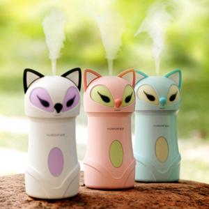 LLD-116 여우 미니가습기/LED/USB/초음파/차량용가습기