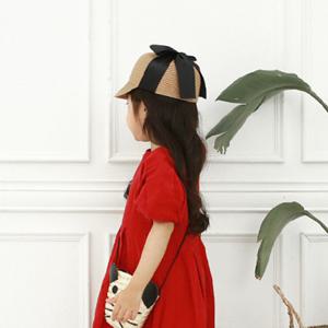 엔비키즈 로빈 아동 여름 왕골 밀짚 모자