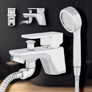 베타2 원홀겸용세면기 샤워기수전교체 욕실 수도꼭지