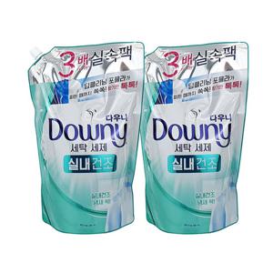 다우니 액체형 리필 세탁세제 실내건조 1.4L 2ea