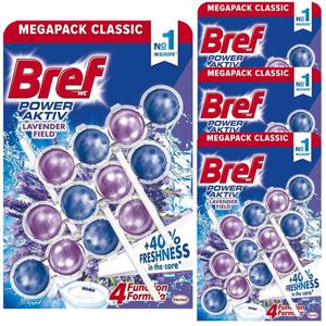 브레프 파워액티브 변기세정제 라벤더 50g X 12개 (4팩)