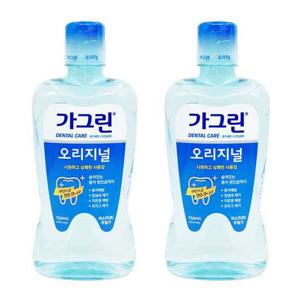 동아제약 구강청결제 가그린 오리지널 750ml x 2개