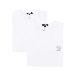 베르사체 반팔 티셔츠 AU101931A10011A1001 White