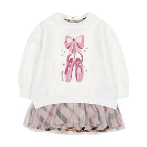 [닥스베이비]닥스베이비 하우스체크 배색 롱맨투맨 (EUF32TM60M_WT)