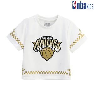 [NBA KIDS]주니어 프린트 크롭티셔츠 N182TS531P