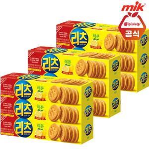 리츠 샌드위치 크래커 레몬 96g x 9개