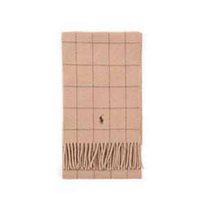 폴로랄프로렌 PC0743-220 포니로고 리버시블 울 체크 머플러