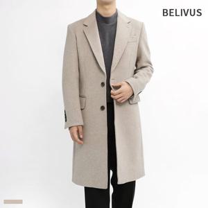 [빌리버스]빌리버스 남자 울 싱글 코트 BVOT105 겨울 간절기 아