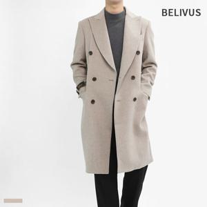 [빌리버스]빌리버스 남자 울 더블 코트 BVOT104 간절기 겨울 아