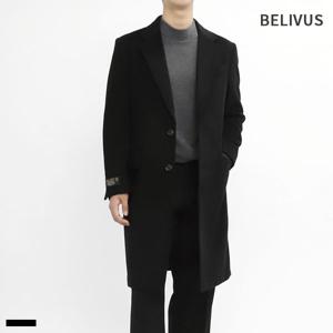 [빌리버스]빌리버스 남자 울 싱글 코트 BVOT123 겨울 간절기 아