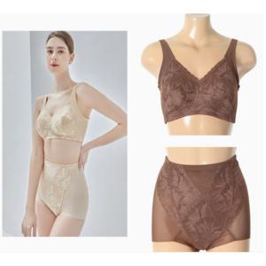 [비비안(언더웨어)]부유방커버 노와이어 보정브라&삼각거들 BR3517GR3517S