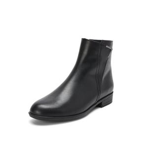 [탠디] 여성 소가죽 앵클부츠 723725 K040 블랙 굽 3cm