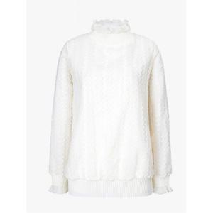 [아날도바시니](아날도바시니) 프릴 배색 티블라우스 (AV03BL04M