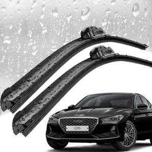 제네시스G70 와이퍼세트 무관절 실리콘 650mm400mm