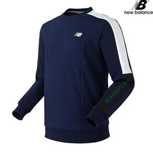 뉴발란스 NBNC942033-NA 소매배색 루즈핏 뉴발 긴팔티 맨투맨
