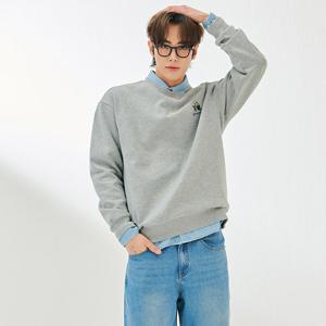 공용 캐릭터 맨투맨 티셔츠-DARU5133B0B