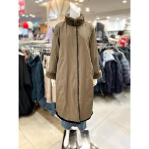 소고 세이브존01 밍크 카라 토끼털 롱 패딩 점퍼 TTTJ4FA130-1