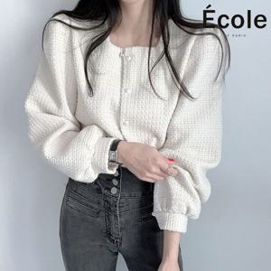 [에꼴드파리]프레그 스퀘어넥 자켓_F42WJB001Z