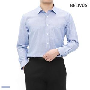 빌리버스 남자 셔츠 체크 일반핏 와이셔츠 긴팔 남방 BSH210