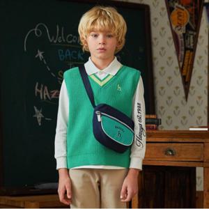 [헤지스키즈] EARTH 오가닉 풀오버 베스트 그린 (HUS02KV02M_GN)