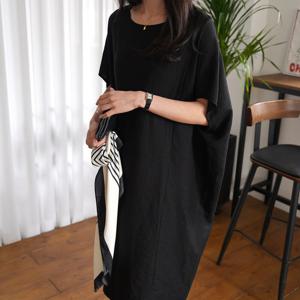 [하늘바라기]맘 가오리 루즈 롱 원피스