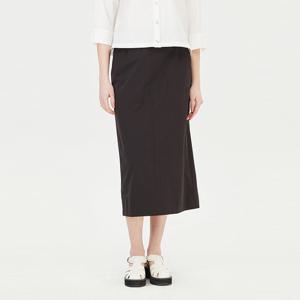 [시슬리] H 라인 밴딩 스커트_SASK81431BK