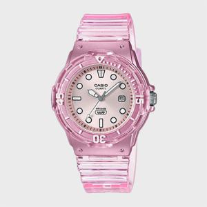 CASIO 카시오 LRW-200HS-4E 팝 다이버 핑크 반투명 여성시계