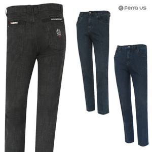 페라어스 남성 우주선와펜 스판 어덜트 청 골프바지 CPW3AA3062