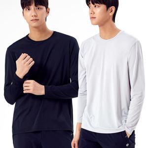 콜핑 2142TK834M 아이스본 냉감 남성 긴팔 라운드 티셔츠