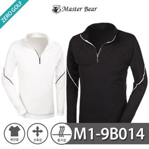 제로다몰 하프집업 라인포인트 반집업 긴팔티 남성 골프웨어