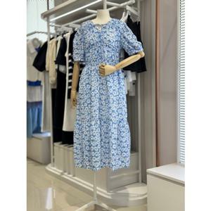 올리브데올리브 (OW4MO436) 플라워프린팅 밴딩롱원피스 OLIVE  DES  OLIVE