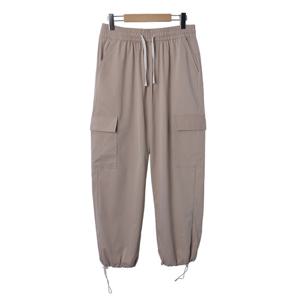 샵앤) 카고 여성 조거 와이드 통팬츠 BYGO-WPT-3473-베이지