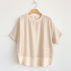 샵앤) 로얄 국산 여성 반팔 셔츠 블라우스 BYG-WBL-3553-베이지